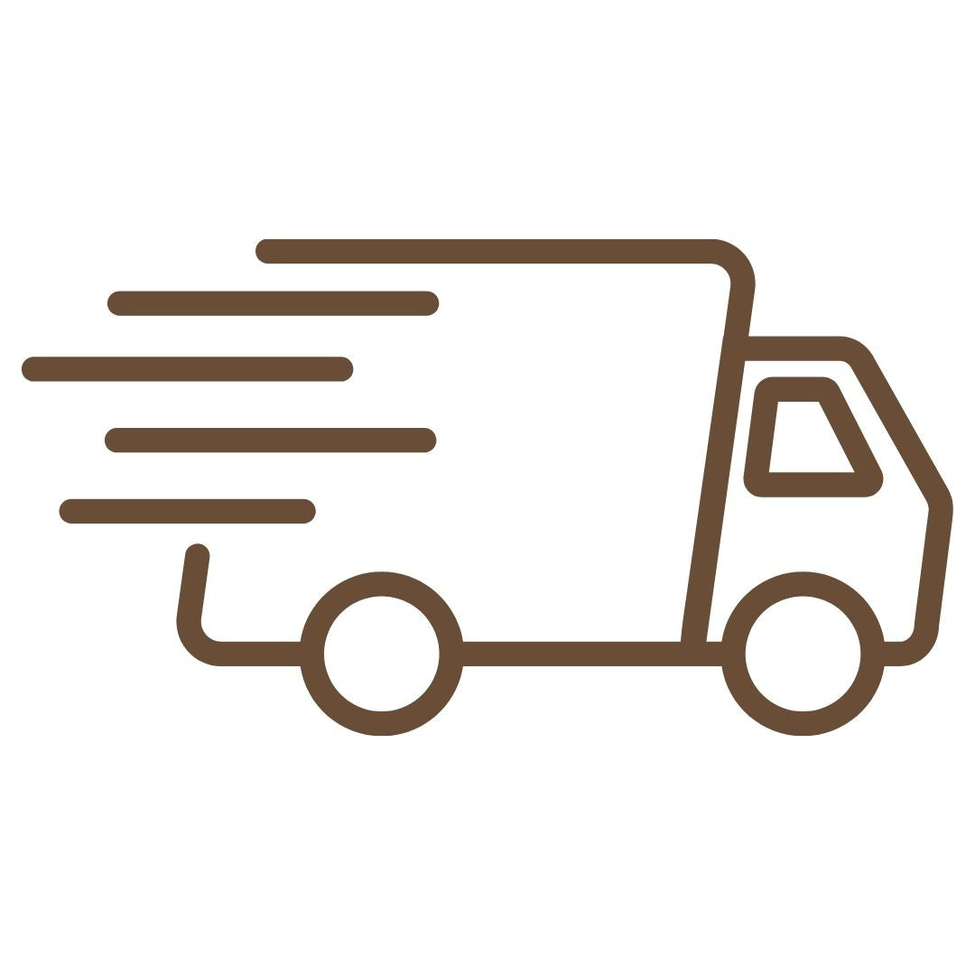 Fast shipping icon The Brushed Bronc 1080x1080px