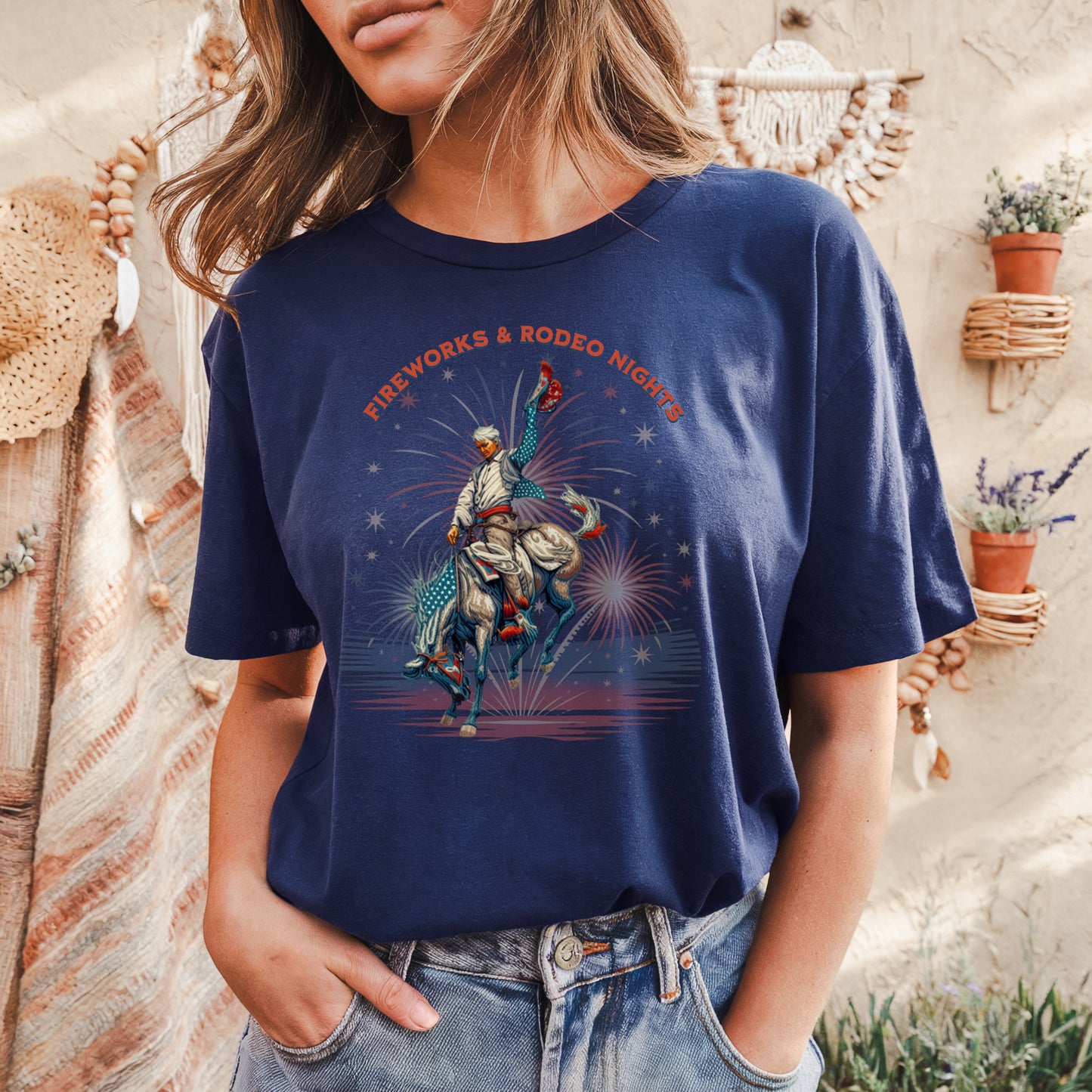 Fireworks Rodeo Nights Tee