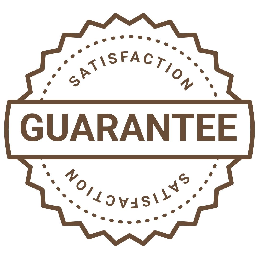 Satisfaction guarantee icon The Brushed Bronc 1080x1080px