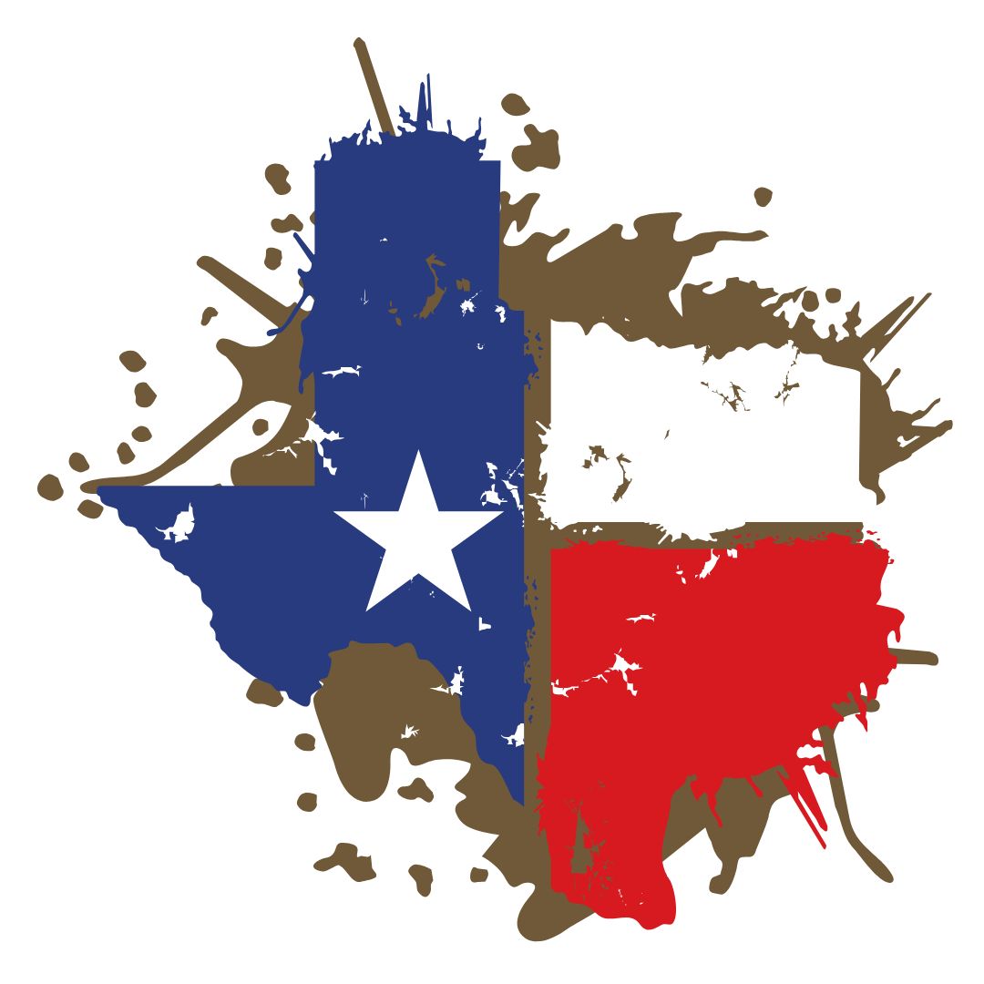 Texas state icon for why shop with us section designs rooted in history - the brushed bronc
